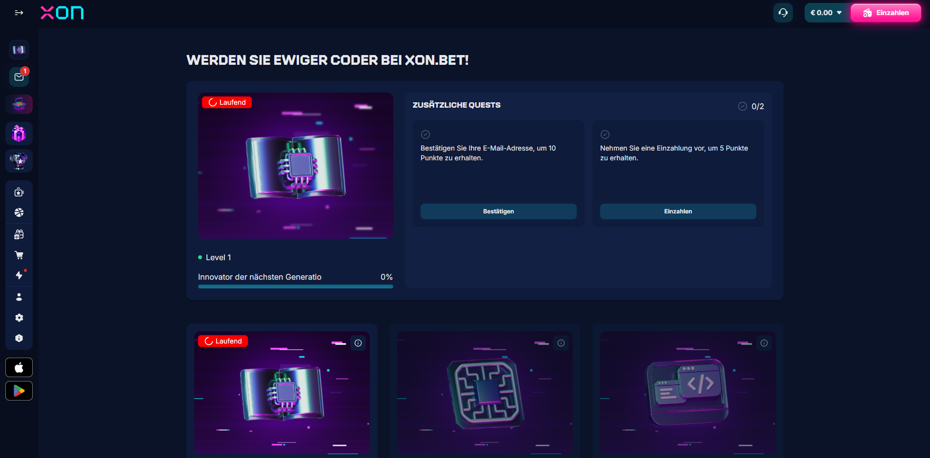 XON Casino VIP-Programm